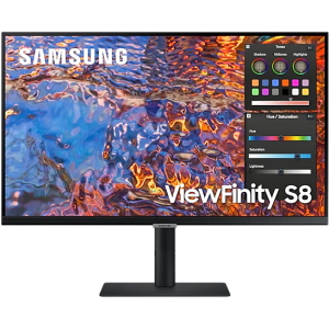 Màn Hình Samsung ViewFinity S8 S80PB 27 inch UHD (60hz /5ms/ 300nits/ HDR400/TypeC)