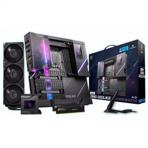 Mainboard MSI MEG Z690 GODLIKE (Kèm tản nhiệt AIO S360 & 2x RAM 16GB)