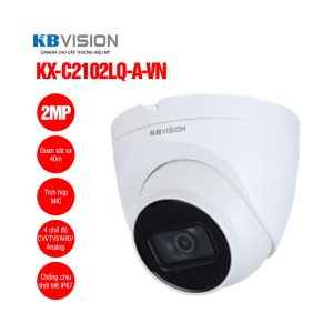 Camera dome HD Analog 2MP KBVISION KX-C2102LQ-A-VN
